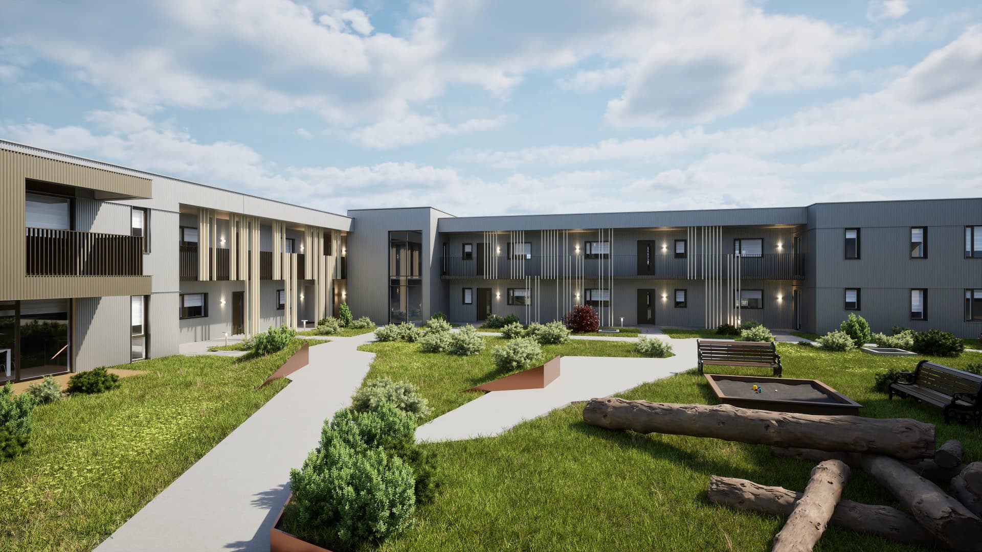 Grásteinsmýri 1-3, Garðabæ