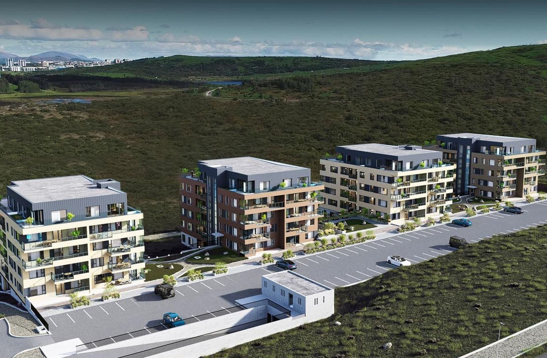 Urriðaholtsstræti 9, 11, 13 og 15, Garðabæ